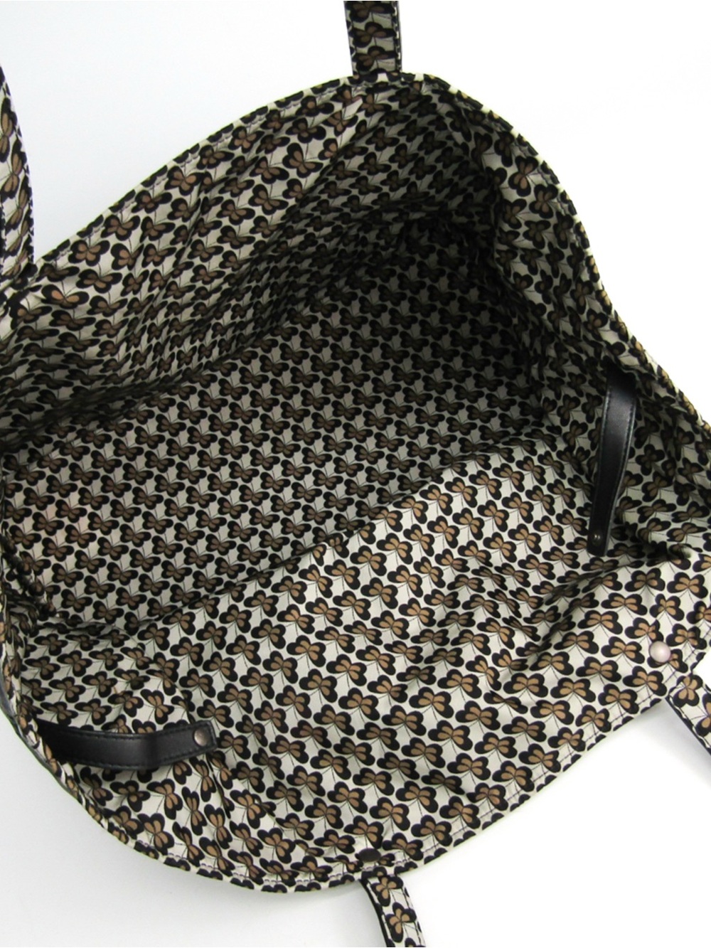 Bottega Veneta Black Leather Butterfly Medium Reversible Tote Bag - Picture 10 of 12
